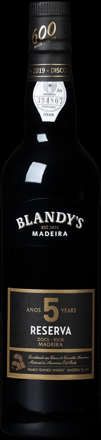 Blandy's Madei 5 Anos Reserva Rich - 50cl